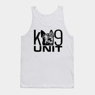 K-9 Unit - Police Dog Unit- Malinois Tank Top